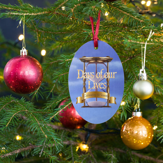 Days of Our Lives 60th Anniversary Wooden Ornament