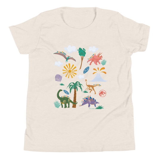 Jurassic Park Dinosaurs Youth Unisex T-Shirt