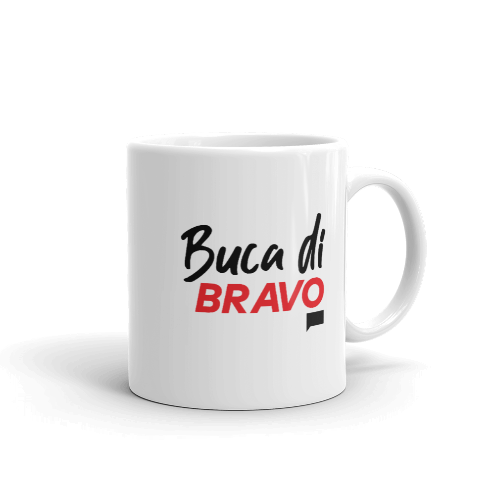 Bravo Gear Buca Di Bravo White Mug