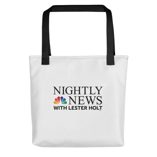 NBC Nightly News with Lester Holt Logo Men's Tri-Blend T-Shirt Navy / L