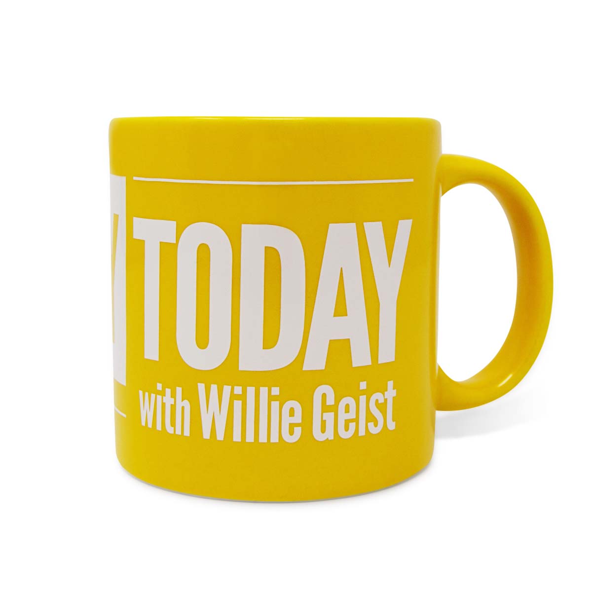 Sunday TODAY with Willie Geist Ceramic Mug – NBC Store