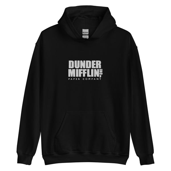 Officially Licensed The Office Dunder Mifflin Inc. Logo Hoodie S-5XL Sizes