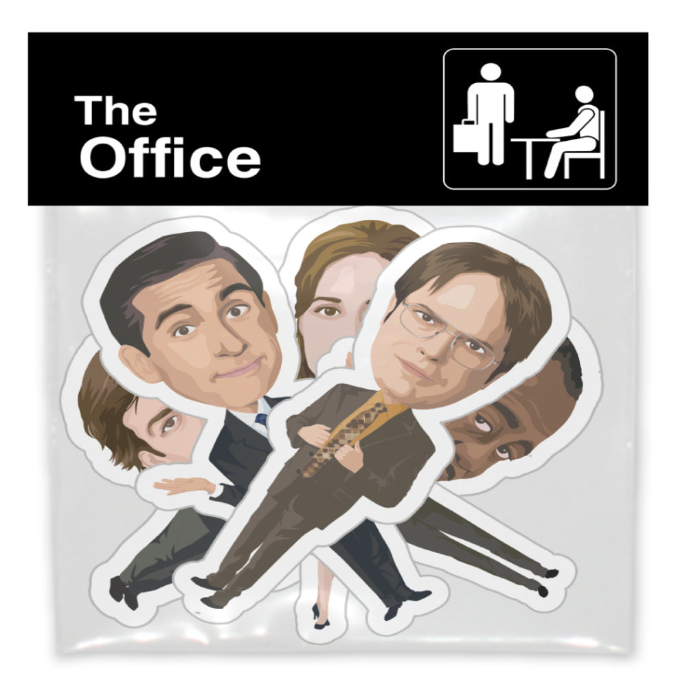 The Office Dunder Mifflin 2 1/2 Stickers - 96 Pack