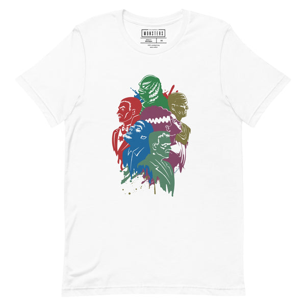 Teenage Mutant Ninja Turtles Adult Short Sleeve T-Shirt White / SM