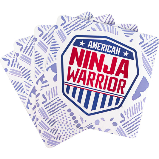 American Ninja Warrior Shield Stickers